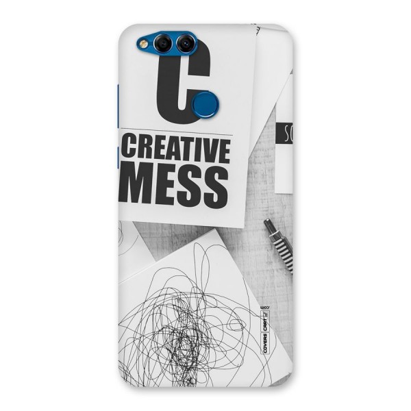 Creative Mess Back Case for Honor 7X