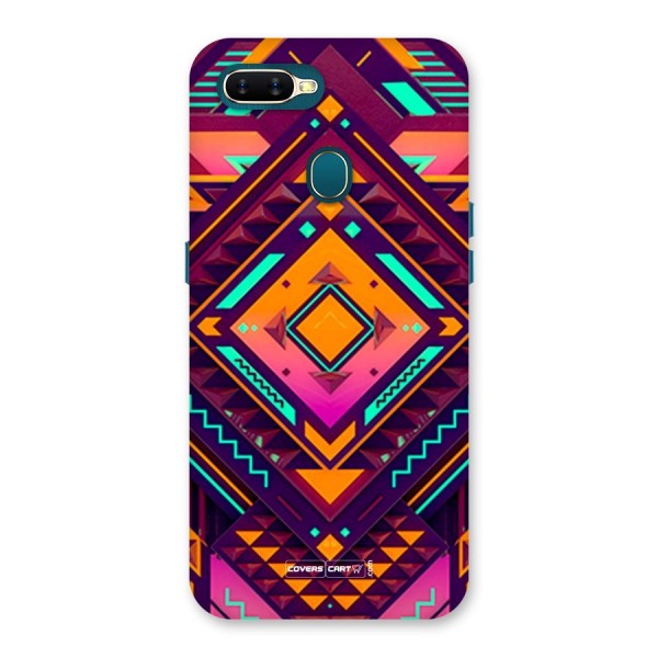 Creative Rhombus Back Case for Oppo A7