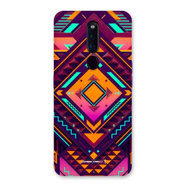 Creative Rhombus Back Case for Oppo F11 Pro