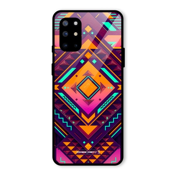 Creative Rhombus Glass Back Case for OnePlus 8T