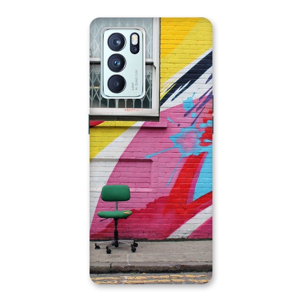 Creative Wall Art Back Case for Oppo Reno6 Pro 5G
