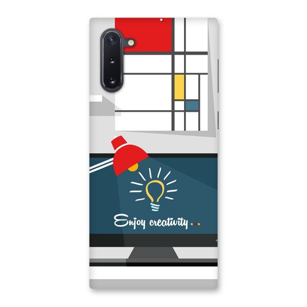 Creative Workspace Design Back Case for Galaxy Note 10