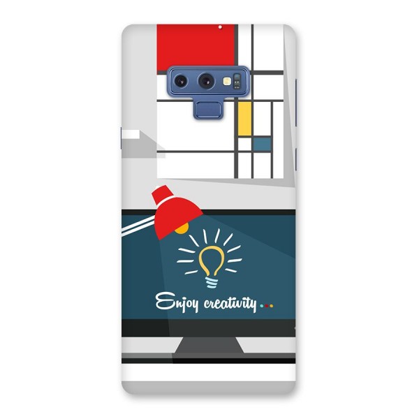 Creative Workspace Design Back Case for Galaxy Note 9