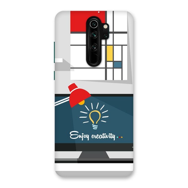 Creative Workspace Design Back Case for Redmi Note 8 Pro
