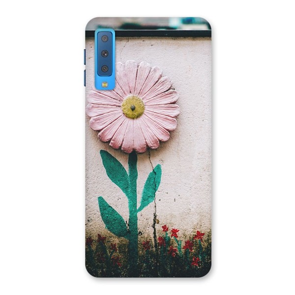 Creativity Flower Back Case for Galaxy A7 (2018)