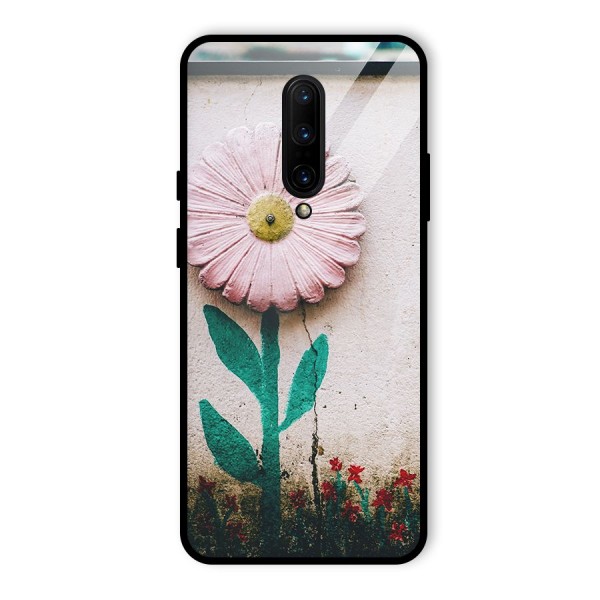 Creativity Flower Glass Back Case for OnePlus 7 Pro