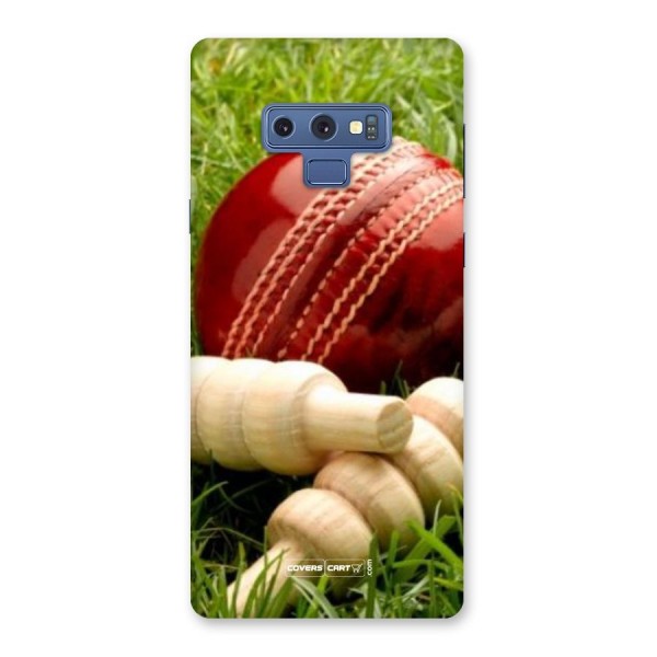 Cricket Ball and Stumps Back Case for Galaxy Note 9