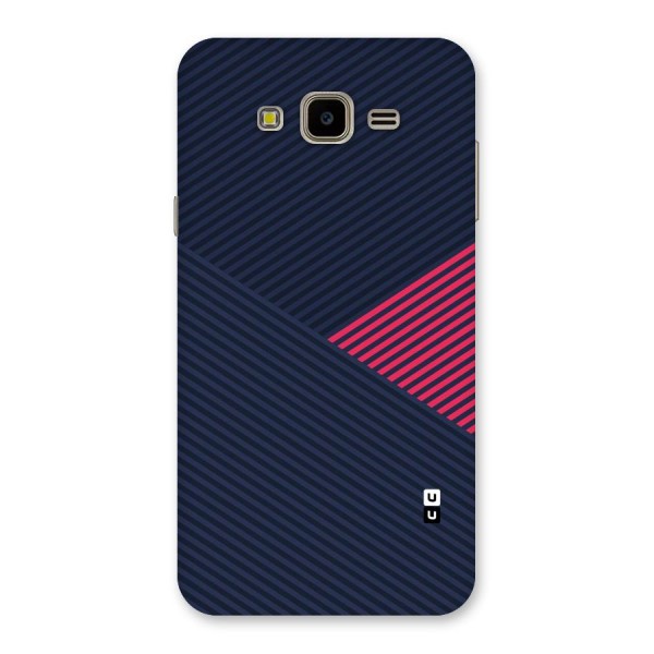 Criscros Stripes Back Case for Galaxy J7 Nxt