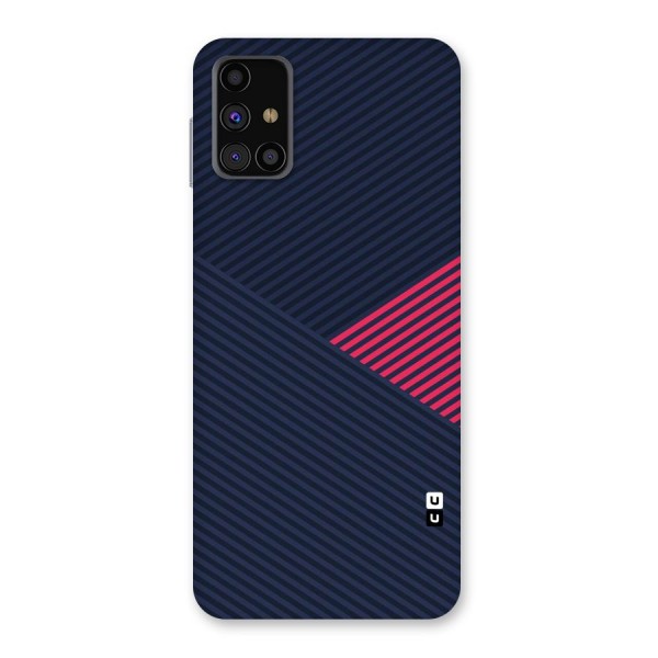 Criscros Stripes Back Case for Galaxy M31s