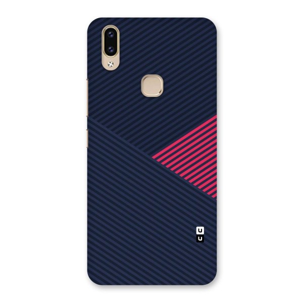 Criscros Stripes Back Case for Vivo V9 Youth