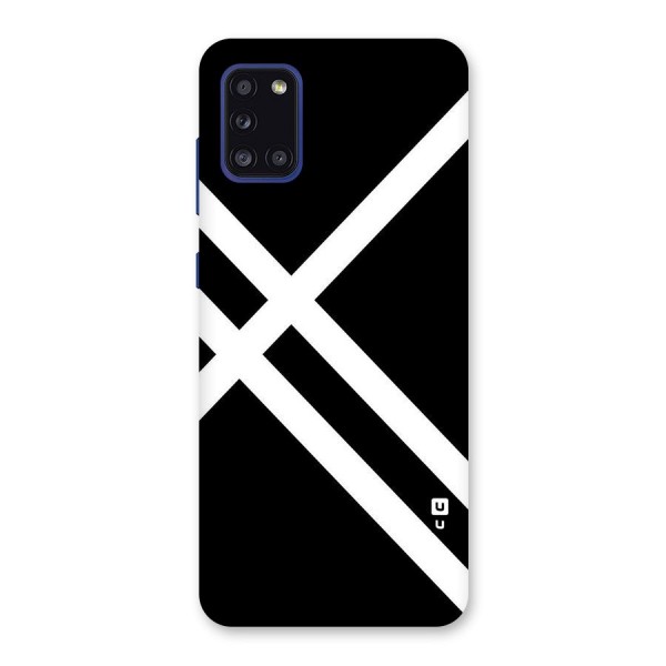 CrissCross Lines Back Case for Galaxy A31