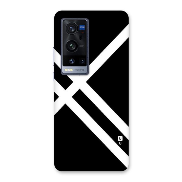 CrissCross Lines Back Case for Vivo X60 Pro Plus