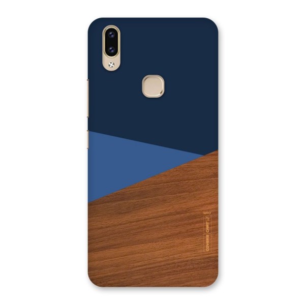 Crossed Lines Pattern Back Case for Vivo V9