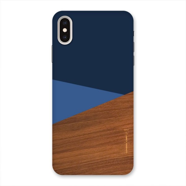 Crossed Lines Pattern Back Case for iPhone XS Max