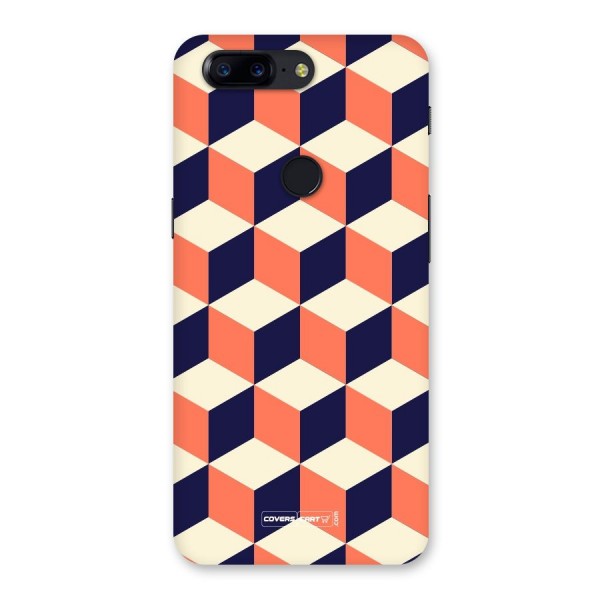 Cube Pattern Back Case for OnePlus 5T