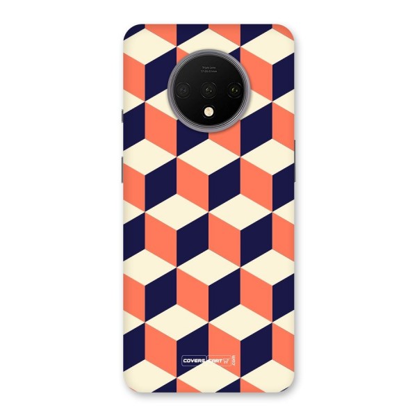 Cube Pattern Back Case for OnePlus 7T
