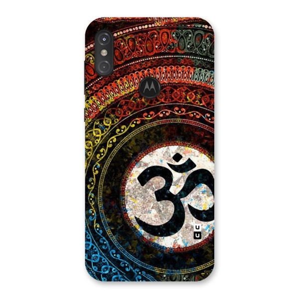 Culture Om Design Back Case for Motorola One Power