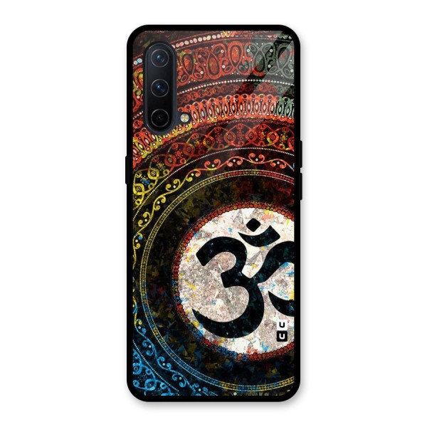 Culture Om Design Glass Back Case for OnePlus Nord CE 5G