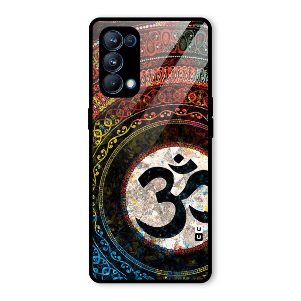 Culture Om Design Glass Back Case for Oppo Reno5 Pro 5G