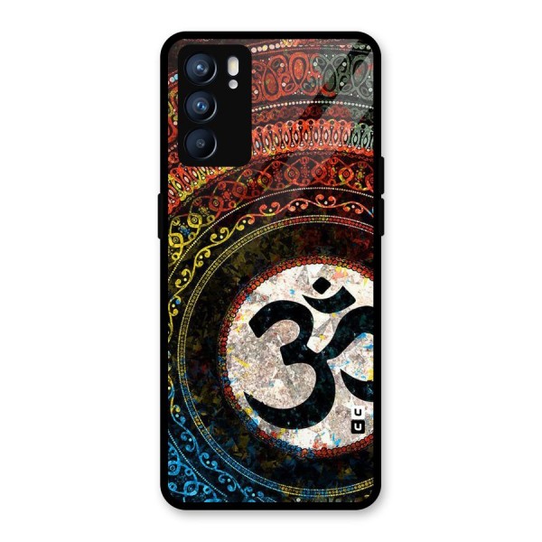 Culture Om Design Glass Back Case for Oppo Reno6 5G