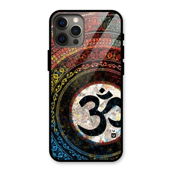 Culture Om Design Glass Back Case for iPhone 12 Pro Max
