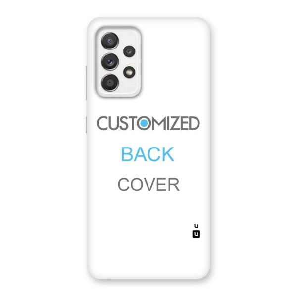 Customized Back Case for Galaxy A52