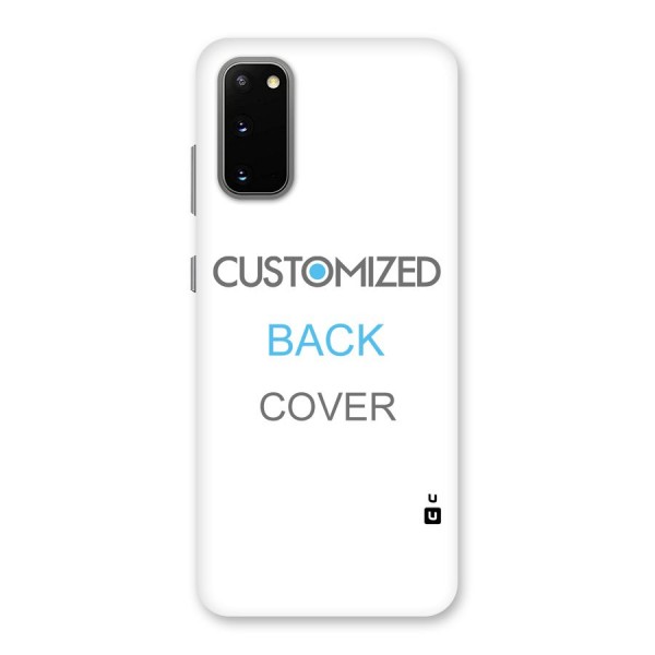 Customized Back Case for Galaxy S20