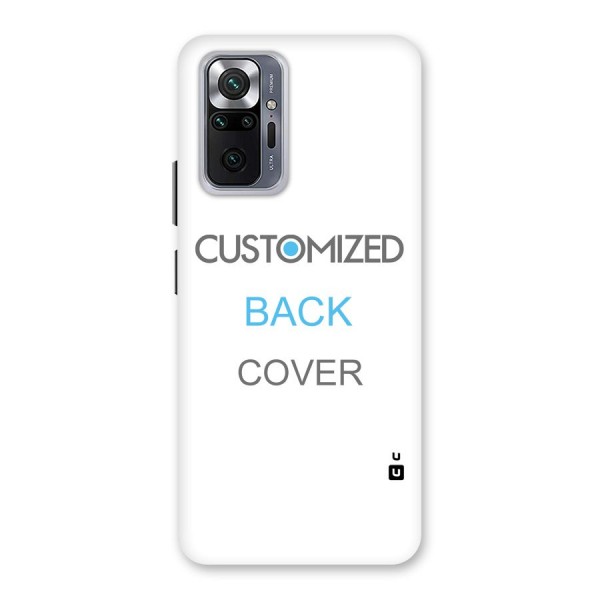 Customized Back Case for Redmi Note 10 Pro Max