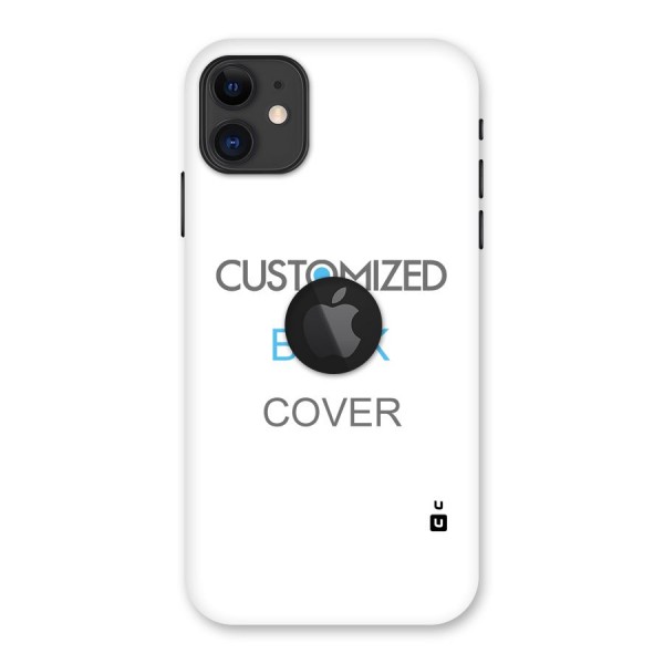 Customized Back Case for iPhone 11 Logo Cut