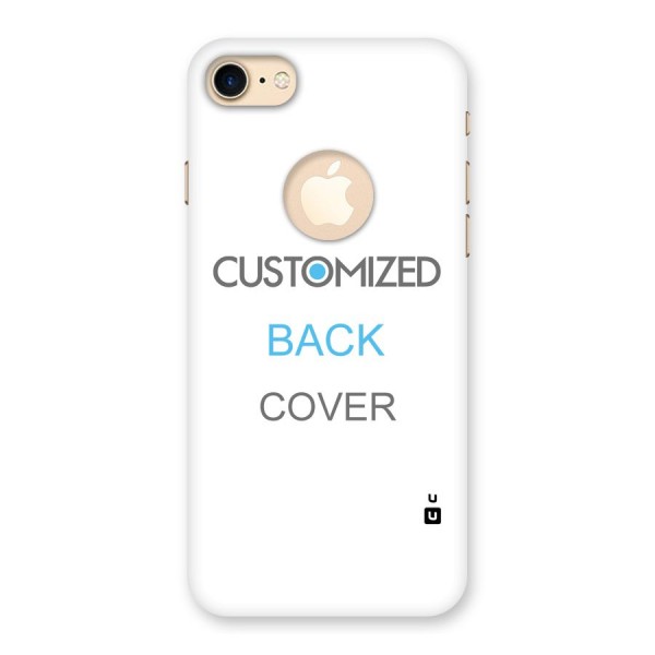 Customized Back Case for iPhone 7 Logo Cut