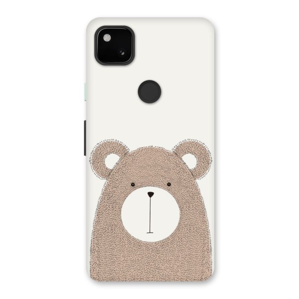 Cute Bear Back Case for Google Pixel 4a