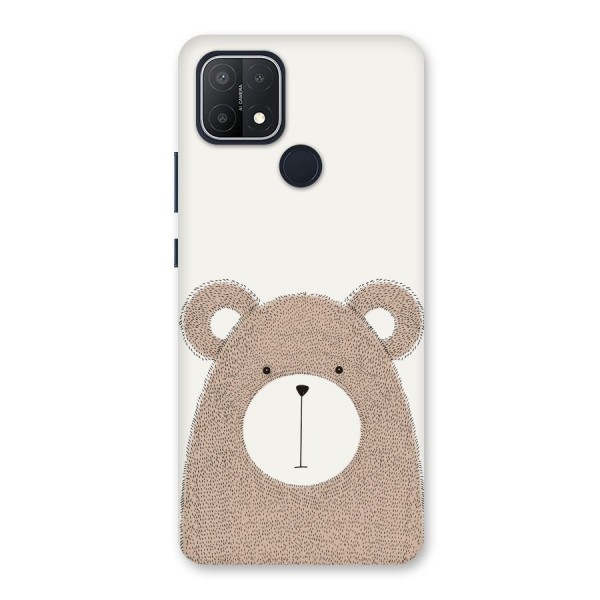 Cute Bear Back Case for Oppo A15