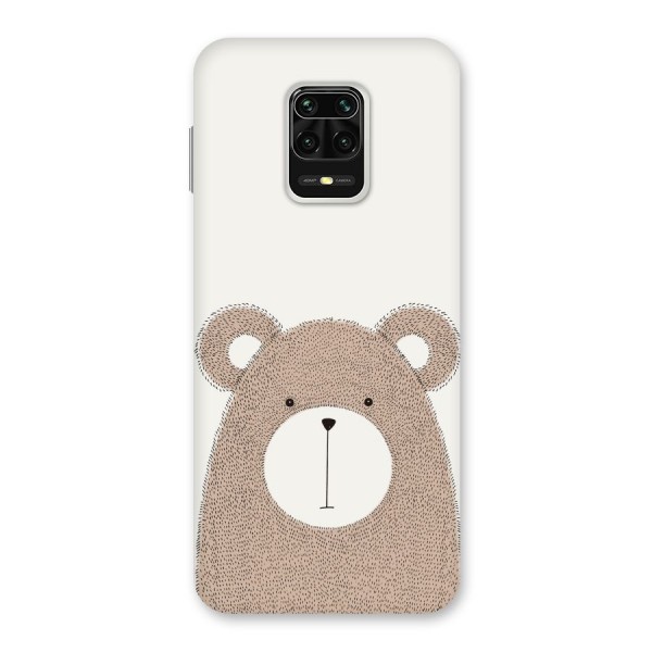 Cute Bear Back Case for Redmi Note 9 Pro Max