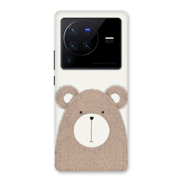 Cute Bear Back Case for Vivo X80 Pro