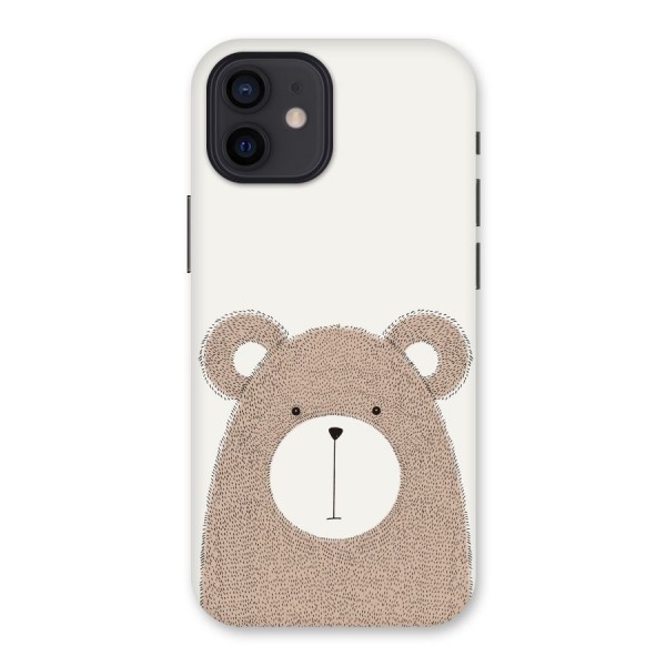 Cute Bear Back Case for iPhone 12
