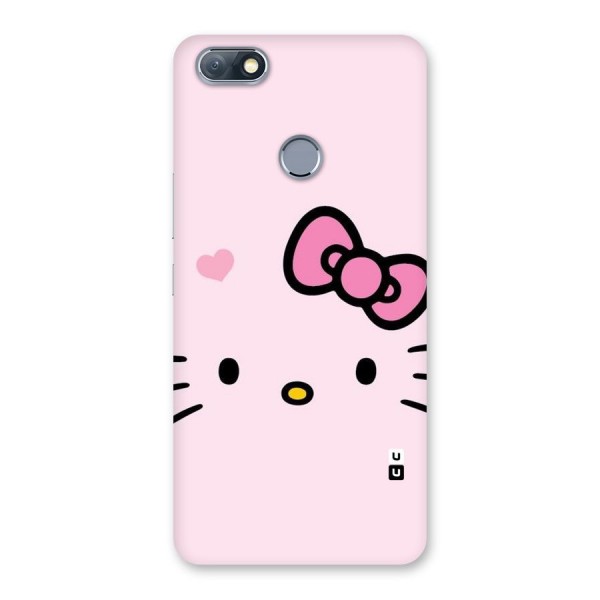 Cute Bow Face Back Case for Infinix Note 5