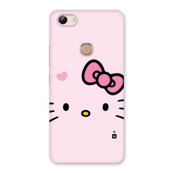 Cute Bow Face Back Case for Vivo Y83