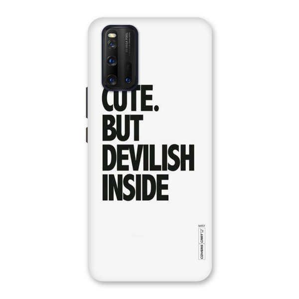 Cute But Devil Back Case for Vivo iQOO 3