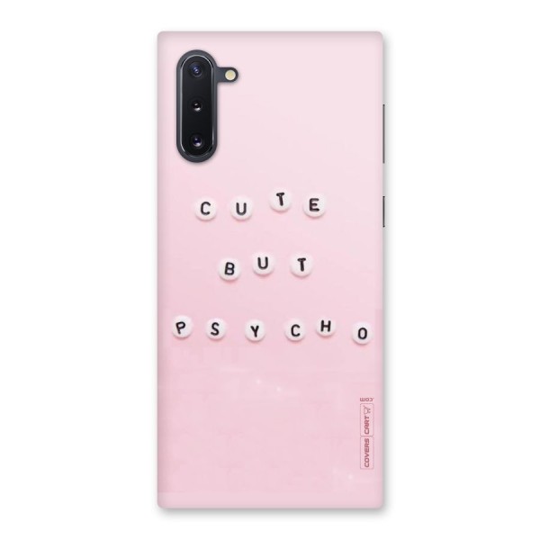 Cute But Psycho Back Case for Galaxy Note 10