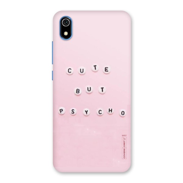 Cute But Psycho Back Case for Redmi 7A
