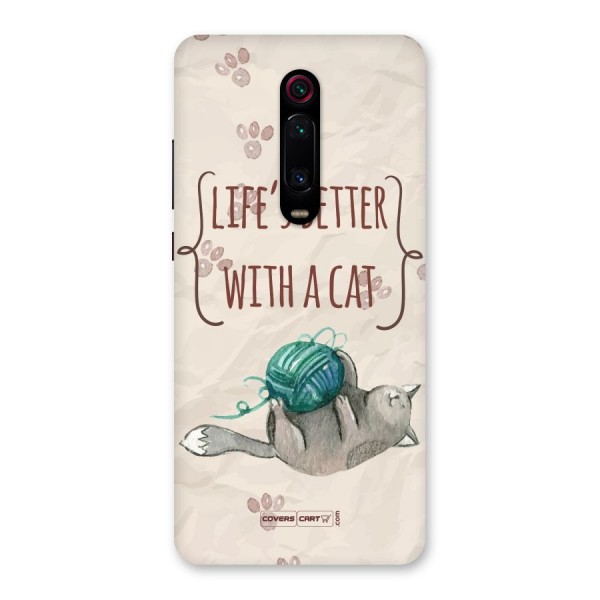 Cute Cat Back Case for Redmi K20 Pro