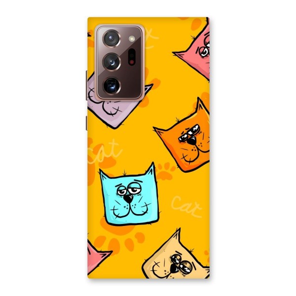 Cute Cat Pattern Back Case for Galaxy Note 20 Ultra