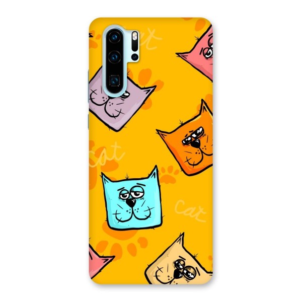 Cute Cat Pattern Back Case for Huawei P30 Pro