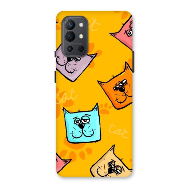 Cute Cat Pattern Back Case for OnePlus 9R