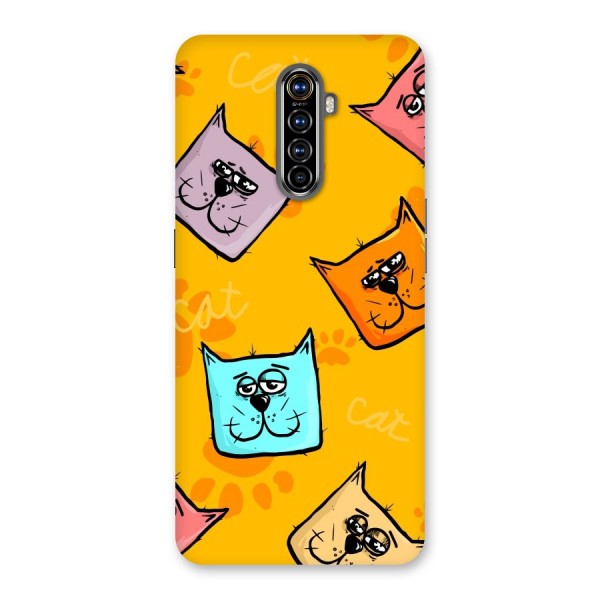 Cute Cat Pattern Back Case for Realme X2 Pro