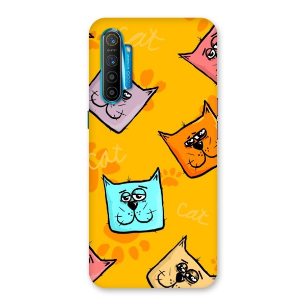 Cute Cat Pattern Back Case for Realme XT