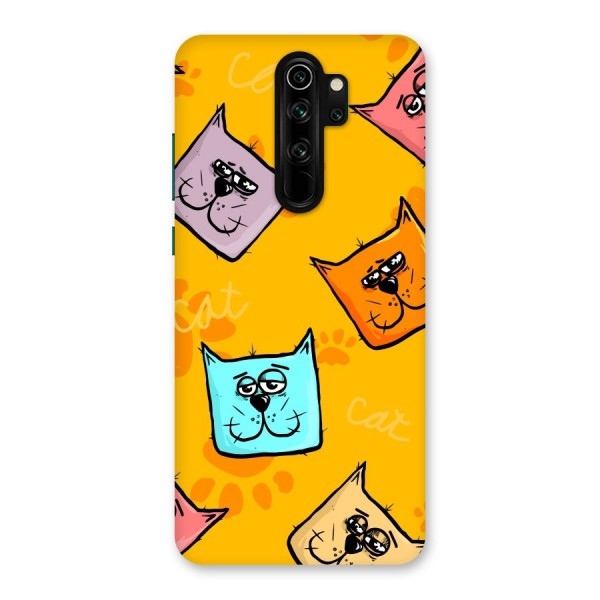 Cute Cat Pattern Back Case for Redmi Note 8 Pro