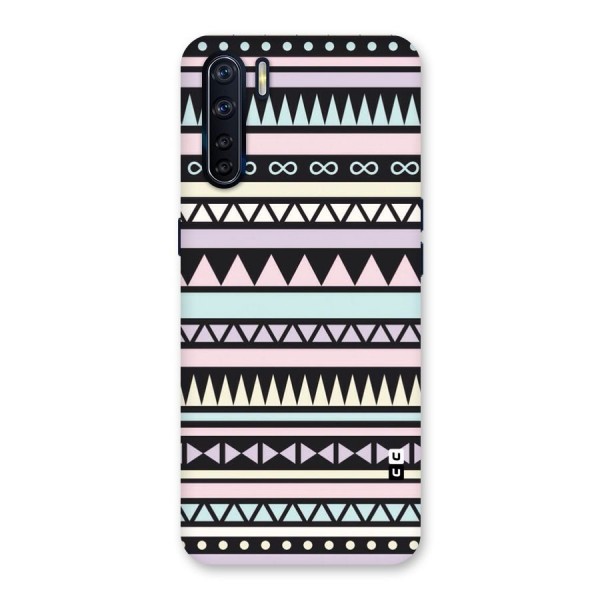 Cute Chev Pattern Back Case for Oppo F15