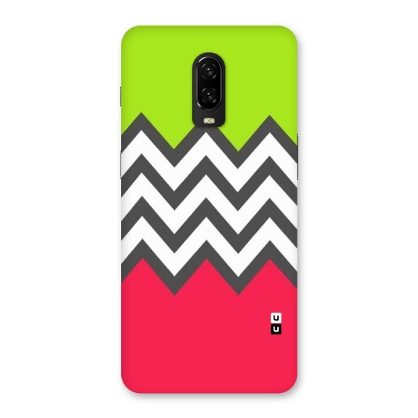 Cute Chevron Back Case for OnePlus 6T