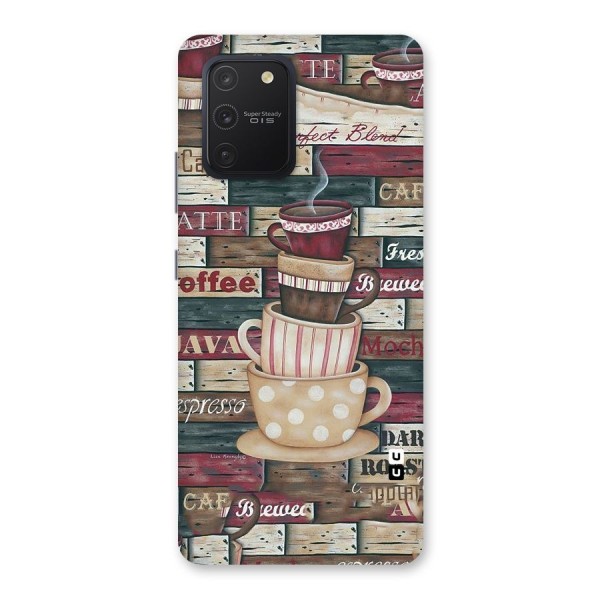 Cute Coffee Cups Back Case for Galaxy S10 Lite